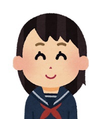 　中学生の　みぃさん